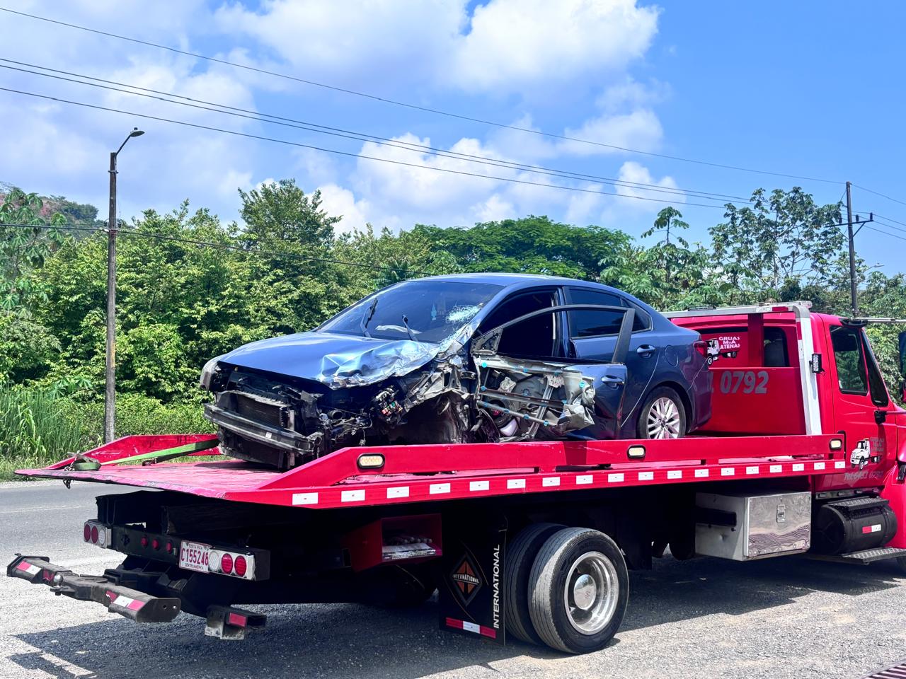 Asistencia vial en carretera Ruta 27